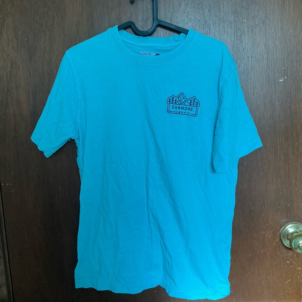 Blue Graphic Short Sleeve Tee